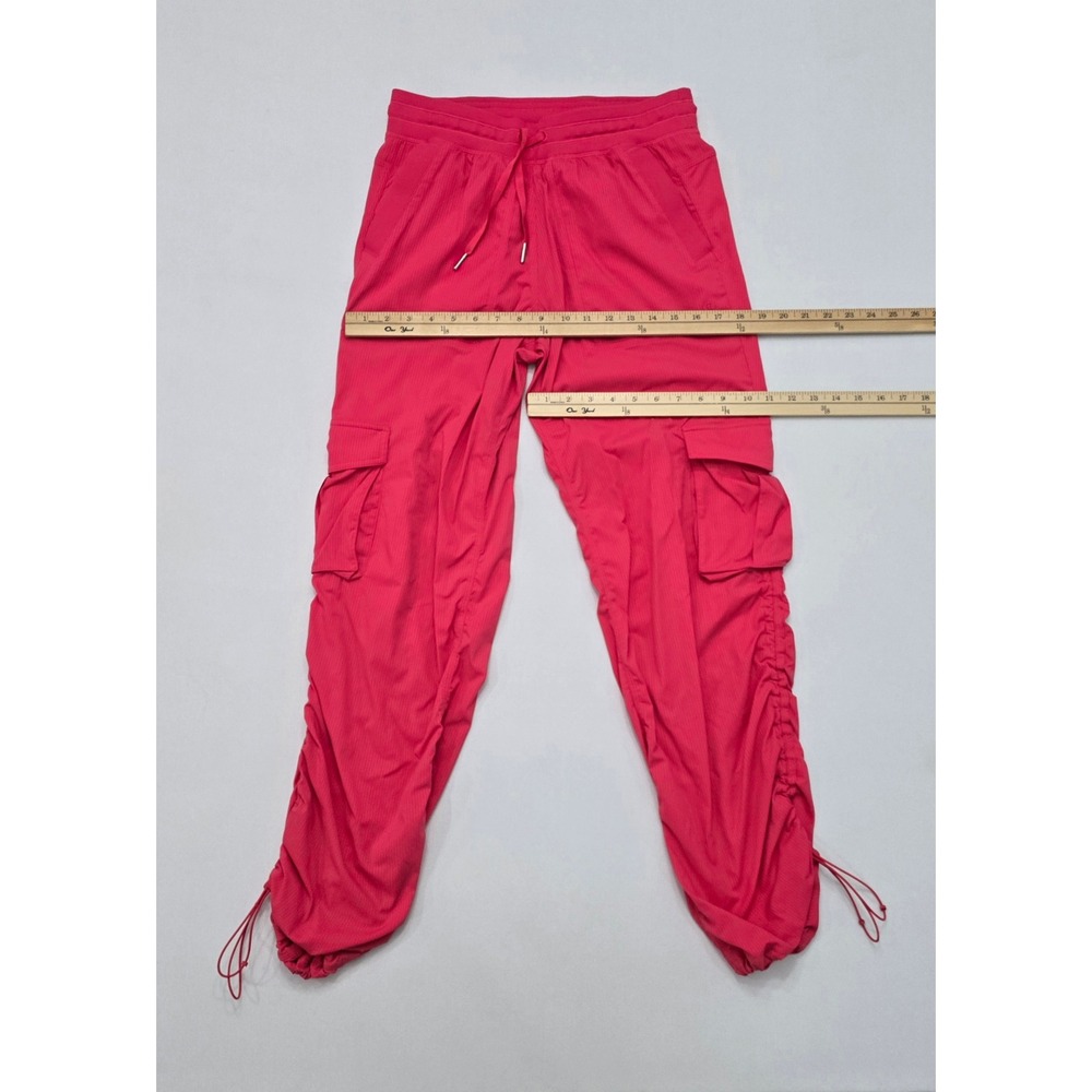 Lululemon Beyond the Studio Ruched Cargo Pants Pink Joggers Size Small P - Picture 9 of 12